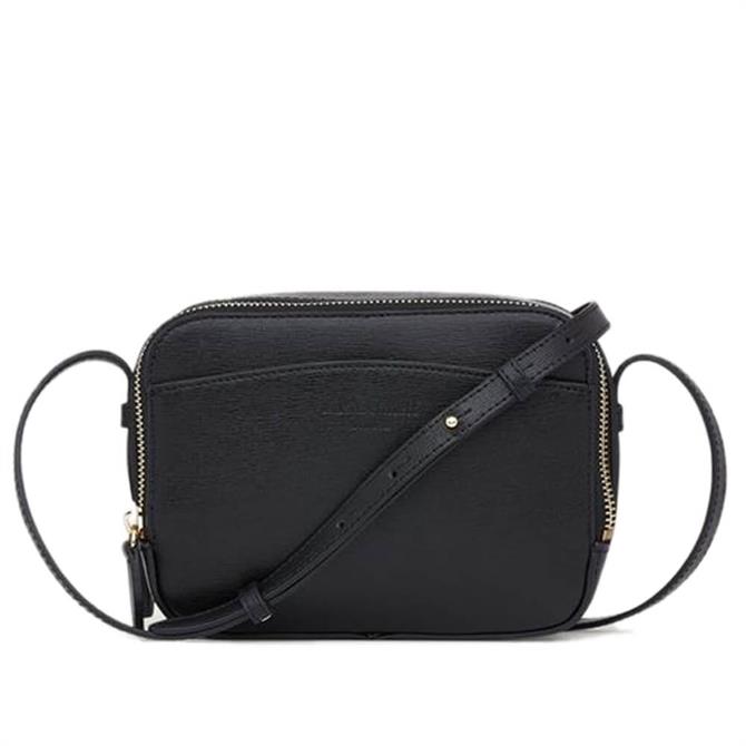 L.K. Bennet Mariel Black Leather Shoulder Bag